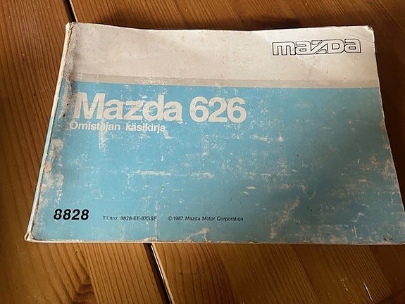 Mazda 626 omistajan käsikirja (1988-1992)