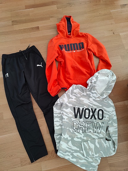 Puma housut, hupparit koko 164