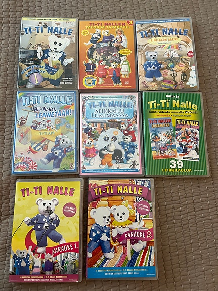 Ti-ti nalle elokuvia / dvd