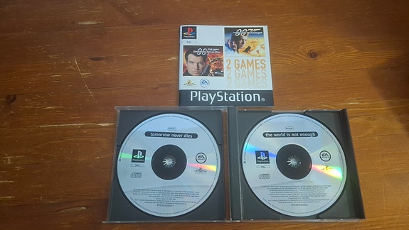007 Tomorrow Never Dies & The World Is Not Enough Ps1