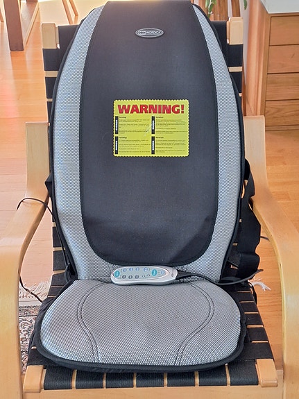OBH Nordica shiatsu-vartalohierontatyyny, harmaa