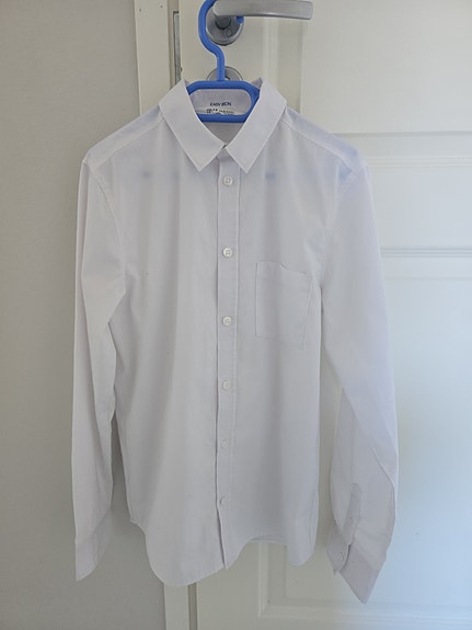H&M Easy Iron kauluspaita koko 158