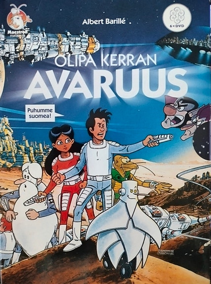 Olipa kerran avaruus dvd BOXI