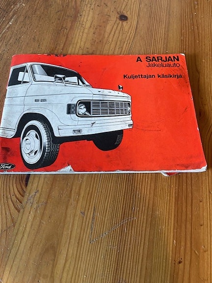 Ford A-sarja jakelauton käsikirja 1973