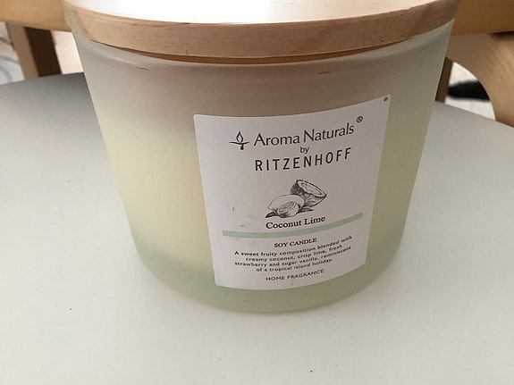 Aroma Naturals by Ritzenhoff Coconut Lime tuoksukynttilä