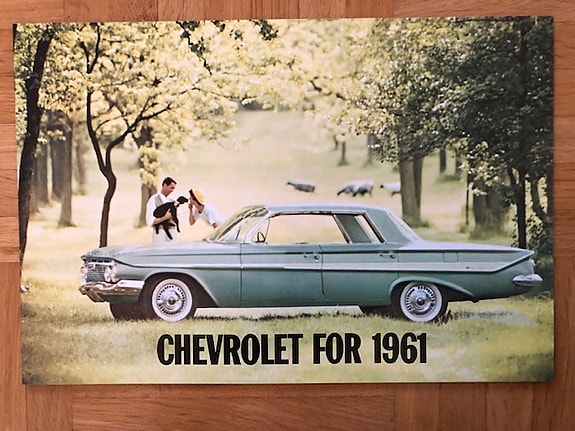 Esite Chevrolet 1961 - Corvette C1 - Impala - Bel Air - Biscayne - Corvair