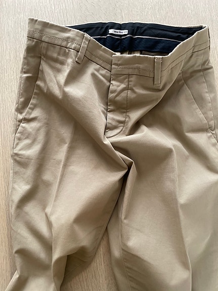 Miumiu chino housut naisten 40 S