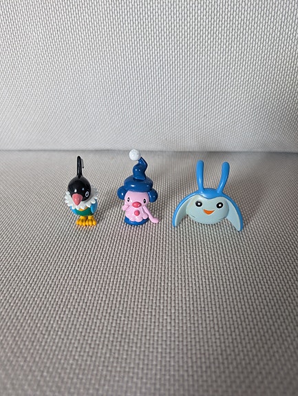 Nintendo Pokémon-figuureita - 3 kpl