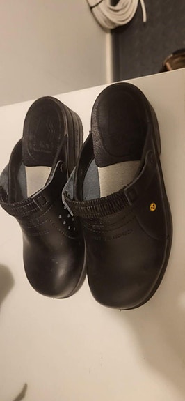 Sievi työjalkineet / clogs koko 38 musta