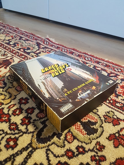Grand Theft Auto 1 PC Big box.