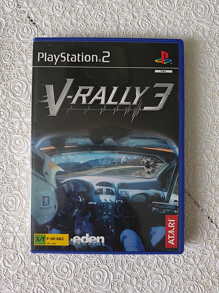 PlayStation 2 V-Rally 3 peli