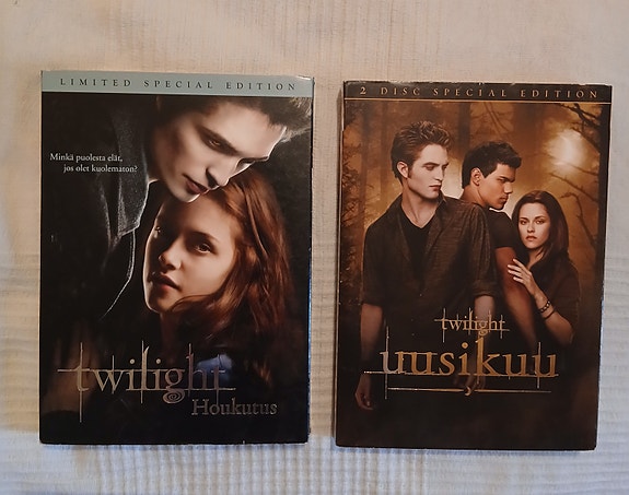 Twilight dvd elokuvat