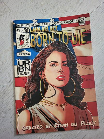 Lana del rey born to die sarjakuvalehti