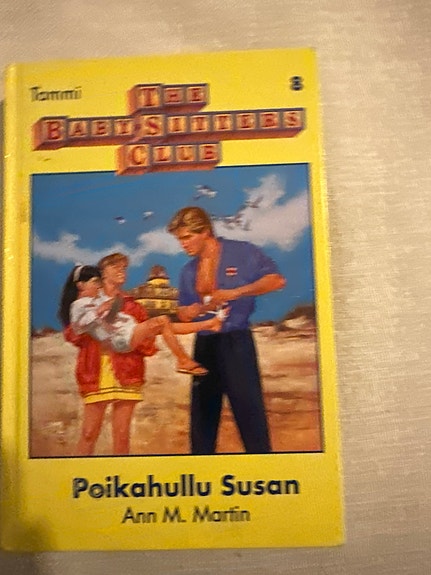 Ann M. Martin The Baby-Sitters Club Poikahullu Susan kirja