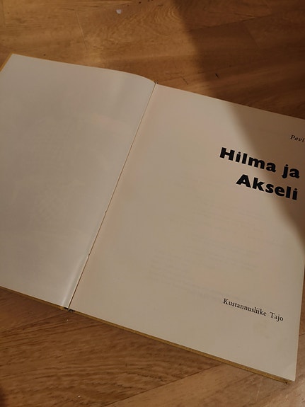 Vanhoja kirjoja