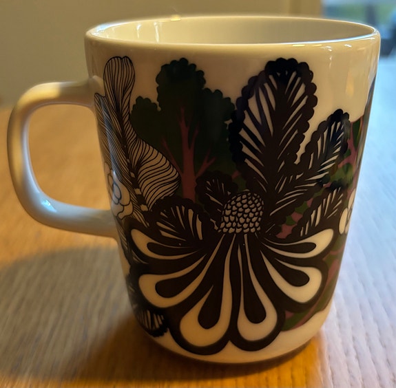 Marimekko Oiva Maija Louekari Kaalimetsä muki 2,5 dl