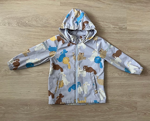 Lindex softshell takki, koko 128