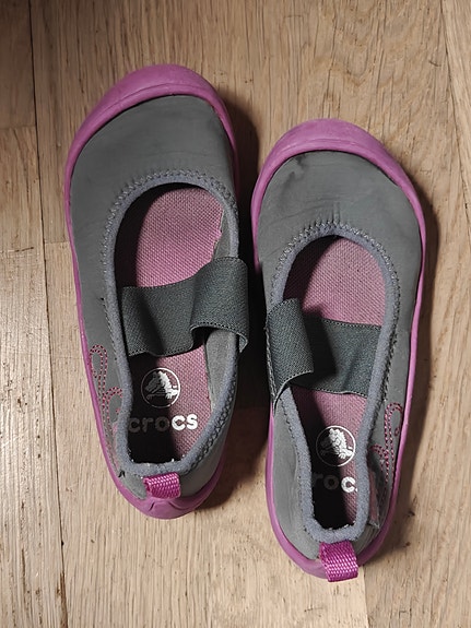 Crocs-ballerinat, koko 25-26 sisämitta 16,5cm