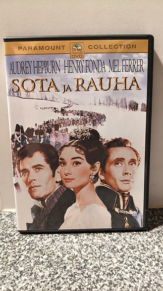 Sota ja rauha DVD-elokuva