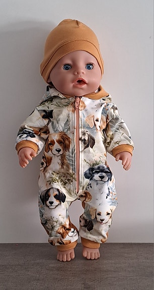 Baby Born (43 cm) nuken tai isoveljen haalariasu