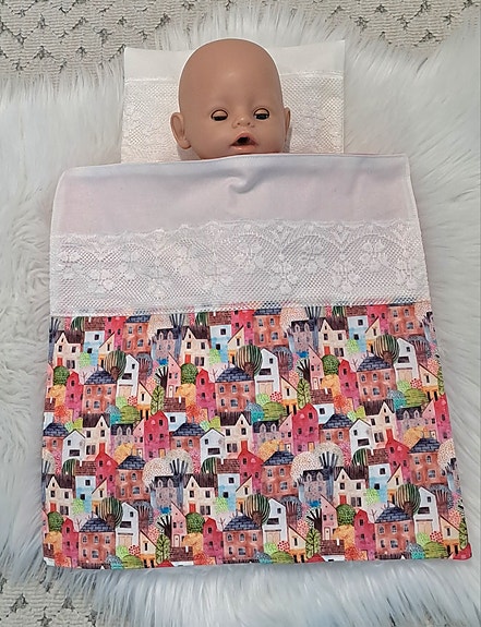 Nuken peitto ja tyyny (esim. Baby Born 43 cm)