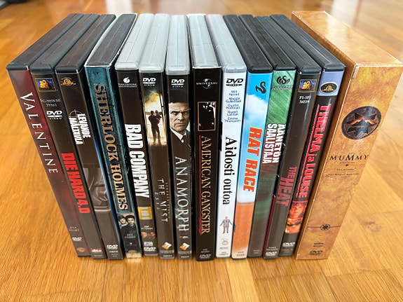 DVD elokuvia