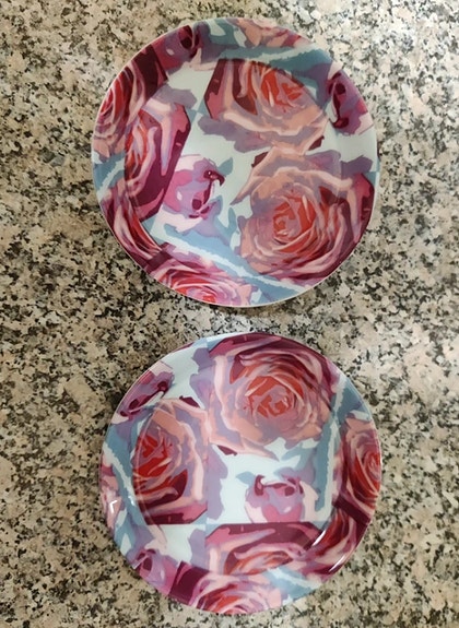 Arabia KoKo roses lautaset