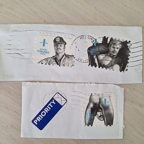 Tom of Finland -postimerkit 2014