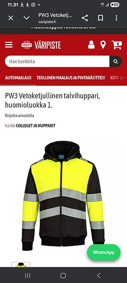 OSTETAAN PORTWEST TYÖHUPPARI