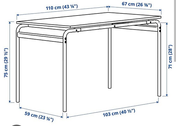 Ikea pöytä gråsala