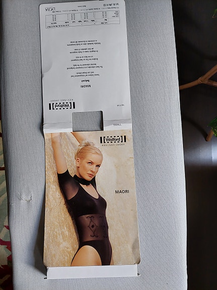 Wolfordin valkoinen hihallinen body