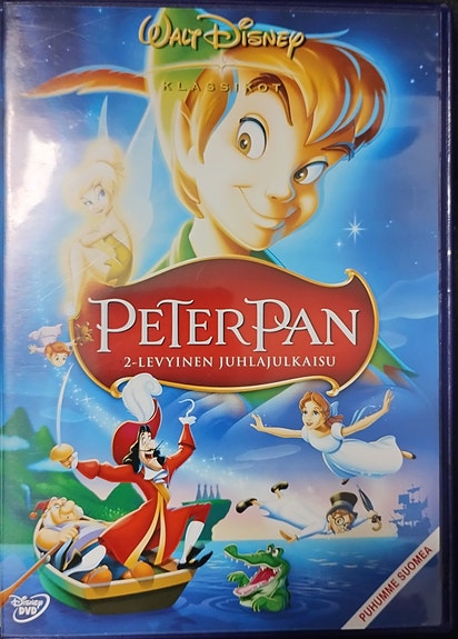 Peter Pan 2-levyinen juhlajulkaisu, Disney DVD