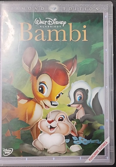 Disney Bambi DVD-elokuva