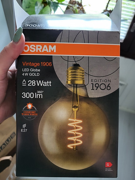 Osramin vintage led-lamppu