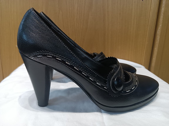 Casulli 39/25cm nahka platform korkokengät