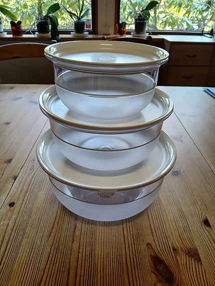 Tupperware Exclusive Trio kulhot