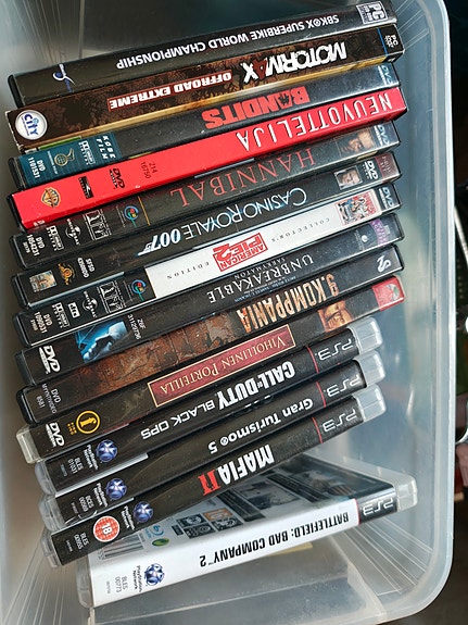 Leffoja ja pelejä (ps3, ps4)