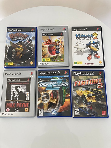 Playstation 2 pelejä