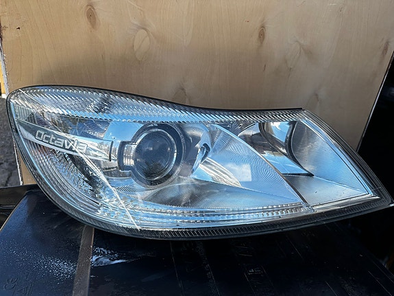 Skoda ajovalo / xenon-umpio