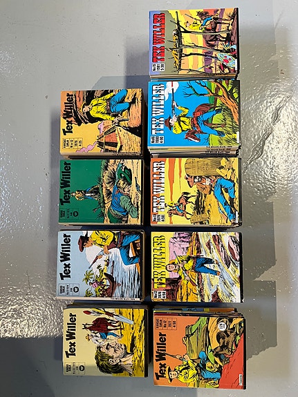Tex Willer 1973-1981  115kpl