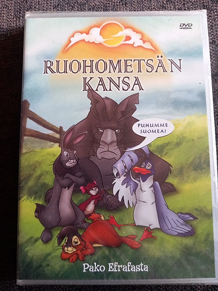 Ruohometsän kansa DVD suomeksi uusi muoveissa