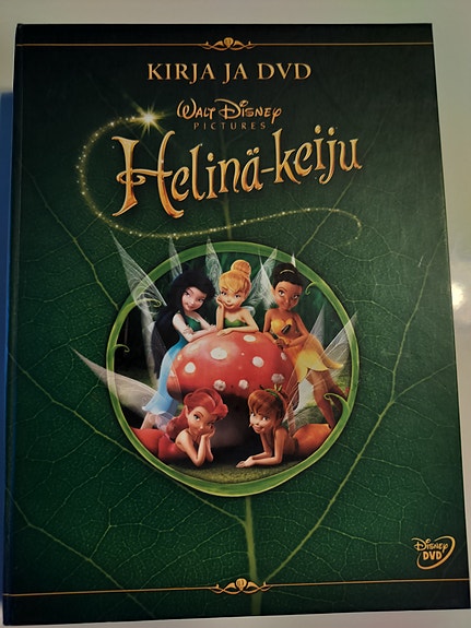Disney Helinä-keiju kirja kovakantinen