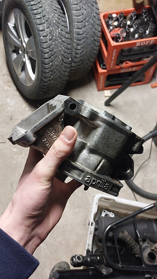Rotax 122 alkuperäis sylinteri