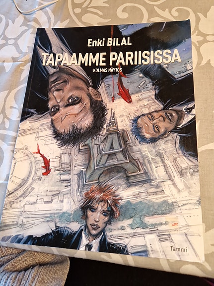 Enki Bilal Tapaamme Pariisissa sarjakuva-albumi
