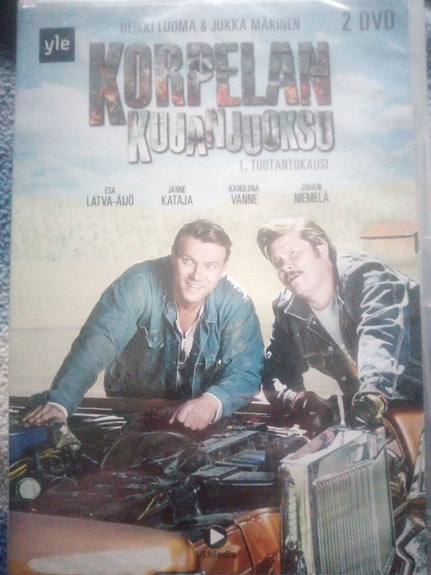 Korpelan kujanjuoksu DVD-elokuva