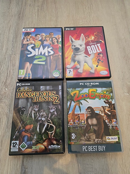 Lasten ja nuorten PC-pelit 4kpl