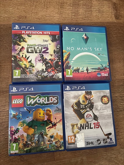 Playstation 4 pelejä – Plants vs Zombies GW2, No Man’s Sky, Lego Worlds, NHL 15