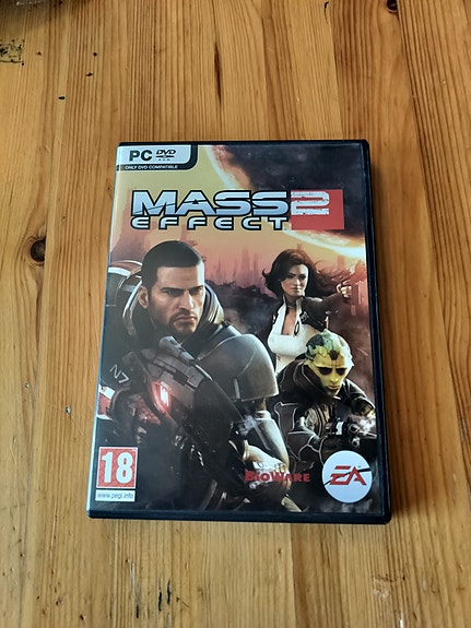 PC DVD Mass Effect 2 ja 3