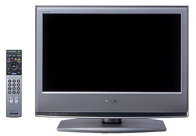 Sony Bravia 20" LCD-TV + seinäteline + kaukosäädin