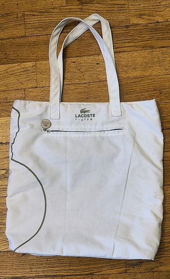 Lacoste kangaslaukku